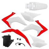 KIT PLÁSTICO COM SUPORTE PRO TORK CRF 230 2015 RED WHITE