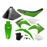 Kit Plástico Crf 230 15 A 20 Protork Verde Adaptável Xr 200