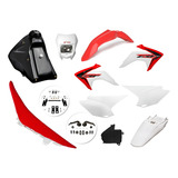 Kit Plastico Crf 230 Avtec Adaptável Xr 200 E Farol Completo