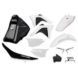 Kit Plastico Crf230 Amx 2019 Adaptável Xr 200 Tornado Branco