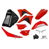 Kit Plastico Crf230 Amx 2019 Adaptável Xr 200 Tornado Cross