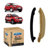 Kit Plástico Guia Corrente Fiesta Ka Courier Ecosport Zetec