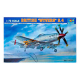 Kit Plástico Para Montar British Wyvern S 4 1 72 Trumpeter