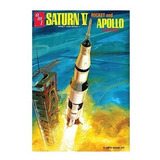 Kit Plástico Para Montar Foguete Saturno V Apollo 1 200 Amt
