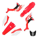 Kit Plástico Roupa Completo Biker Evo Crf 250f Com Adesivos