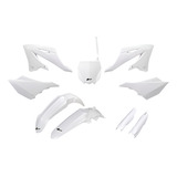 Kit Plástico Yamaha Yz 125 250 2022 2023 2t Branco Ufo
