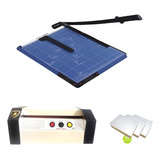 Kit Plastificadora Ps 280 Polaseal Rg cpf a4 E Guilhotina
