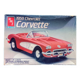 Kit Plastimodelismo 1959 Chevrolet Corvette 1 25 Carro Usa