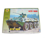 Kit Plastimodelismo Blindado Btr 80a Zvezda Escala 1 35