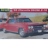 Kit Plastimodelismo Chevelle Ss 396 Z 16 1965