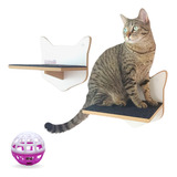 Kit Play Gatos Prateleiras Step Face Cat Nekocat Cj 2 Pcs