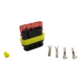 Kit Plug Chicote Tampa Flange Bomba Combustível Gm Fiat