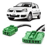 Kit Plug Conector Chicote Resistencia Ar Condicionado Clio
