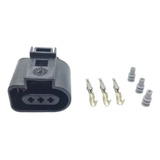 Kit Plug Conector Para Sensor Nível Oleo Golf Jetta Tsi 2 0