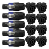 Kit Plug Speakon 5