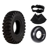 Kit Pneu Empilhadeira 6 50 10 câmara flap 12lonas Forerunner