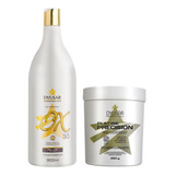 Kit Pó Descolorante Platine Precision Blue 250g E Ox 30 Vol Tom 10