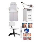 Kit Podologia 157 Maca Mocho Armário Exaustor E Brinde