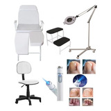 Kit Podologia 95 Maca Exaustor Tripé Mocho Escada E Brinde