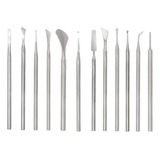 Kit Podologia Profissional 12 Instrumentos Podólogo Pedicure