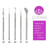 Kit Podologia Profissional Completo Pedicure 5 Peças