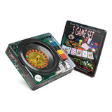 Kit Poker Jogos 100 Fichas Baralho Roleta 2 Feltros Coletor