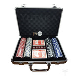 Kit Poker Profissional Maleta 200 Fichas