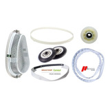 Kit Polia Anel Roldana Gaxeta Mancal Filtro Secadorabrastemp