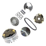 Kit Polias Correia E Roletes De Transmissão Haojue Lindy 125
