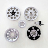 Kit Polias Vw Ap 8v Comando Regulável Roda Fônica Gol Voyage