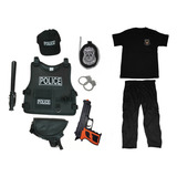 Kit Policial Infantil Completo