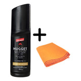 Kit Polidor Sapatos Bolsa Couro 1 Nugget Liquido 1 Flanela