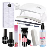 Kit Poligel Polygel Alongamento Unha Gel Mini Cabine Molde