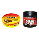 Kit Polimento Automotivo Massa Polir Cera Polidora Carro