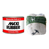 Kit Polimento Automotivo Massa Polir N2 E Estopa 150g Oferta