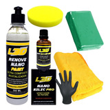 Kit Polimento Automotivo Vitrificador Barra Descontaminadora