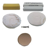 Kit Polimento Lupe Furadeira Lixa Velcro