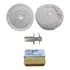 Kit Polimento Massa Amarela 145g Acrilico Viseira Cd Dvd M14