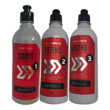Kit Polimento Menzerna 300ml Corte Refino Lustro Autoamerica