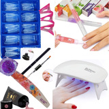 Kit Polygel Poligel Alongamento De Unha Cabine Molde F1 Gel 