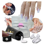 Kit Polygel Poligel Molde F1 Presilha Acrilica Promoção