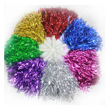 Kit Pompom Metalizado 4