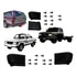 Kit Ponteira Parachoque D20 D40 84 85 86 87 88 89 90 Preta