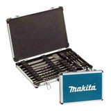 Kit Ponteiros Talhadeiras E Brocas Sds Plus 17pçs Makita