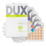 Kit Ponto Auricular Dux Semente Cristal Prata Inox Ouro
