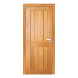 Kit Porta 94,5x215cm Ad02 Tauari Lado Esquerdo Mapaf