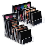 Kit Porta Acrílico Organizador Maquiagem blush paleta batom