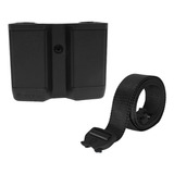 Kit Porta Carregador Passador   Cinto Raptor 45mm   Preto