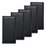 Kit Porta Comanda Conta Cartão Pasta Restaurante Bar C 5un Cor Preto