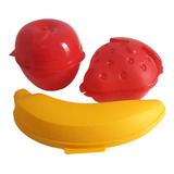 Kit Porta Metade Frutas Plasútil Promoção